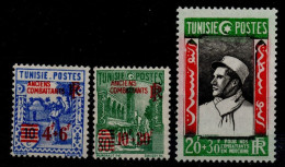 Tunisie YT 302-304 Neuf Avec Sans Charnière XX MNH - Unused Stamps