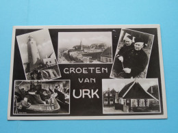 Groeten Van URK ( Edit.: V Oene ) Anno 1951 ( Zie / Voir SCANS ) ! - Urk