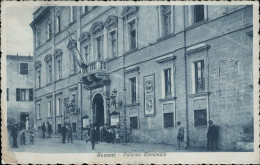 Cl629 Cartolina Sassari Citta' Palazzo Comunale 1925 - Sassari