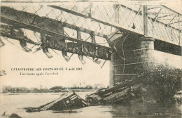 49* PONTS DE CE  Catastrophe   1907 -  Train   RL24,1087 - Les Ponts De Ce