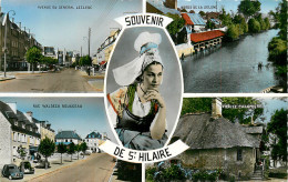 50* ST HILAIRE   « souvenir «   Multivues  (CPSM Format 9x14cm)    RL24,1496 - Saint Hilaire Du Harcouet