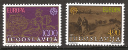 Yougoslavie 1979 N° 1663 / 4 ** Europa, Emission Conjointe, Europe, Cheval, Belgrade, Postillon, Ljubljana, Âne, Chapeau - Nuevos