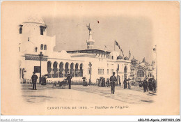 AEQP10-ALGERIE-0849 - Exposition De 1900 - Pavillon D'algérie - Collections & Lots