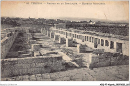 AEQP7-ALGERIE-0636 - Tébessa - Ruines De La Basilique - écuries Romaines - Tebessa