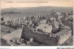 AEQP7-ALGERIE-0622 - Tebessa - Vue Générale Des Ruines De La Basilique - Tebessa