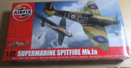 Maquette Plastique à Monter - 1/72e - ETAT NEUF :  Vaut 10 € En Boutique AIRFIX SUPERMARINE SPITFIRE Mk Ia Gravure En Cr - Airplanes