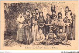 AICP7-AFRIQUE-0807 - SAHARA - EL GOLEA - Soeurs Et Enfants - Sahara Occidental