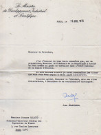 VP23.227 - PARIS 1973 - LS - Lettre De M. Jean CHARBONNEL, Ministre , Maire De BRIVE - LA - GAILLARDE à M. J. CALLOUD - Politiques & Militaires