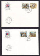 Iceland: 3x FDC First Day Cover, 1988-1990, Total 6 Stamps, Bird, Birds, Animal (very Minor Crease) - Briefe U. Dokumente