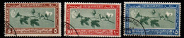 Ägypten Egypt 1927 - Mi.Nr. 116 - 118 - Gestempelt Used - Blumen Flowers - Usati