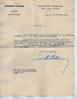 VP23.230 - PARIS 1951 - LS - Lettre - Le Chef Du Cabinet De La Présidence De L'Assemblé Nationale à M. Charles MEUNIER - Politiques & Militaires