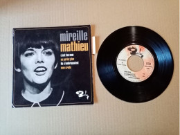 Vinyle 45T  Mireille Mathieu -  C'est Ton Nom + 3 Titres (Avec Languette) - Otros - Canción Francesa