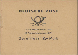 MH 4c3a Ulbricht 1968 - Mit PLF Gerader Abschluß Der 5, ** - Libretti