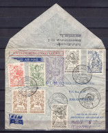 Netherlands Tweede Dingaansvlucht Voortrekkersmonument Pretoria 1949 KLM Amsterdam Johannesburg - Covers & Documents