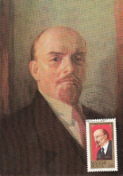 LENIN, CM. MAXI CARD, CARTES MAXIMUM / 1970 Lenin Monument HUNGARY - Lenin