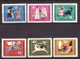 Bulgarije / Bulgaria 1254 T/m 1259 MNH ** Fairy Tales (1961) - Ungebraucht