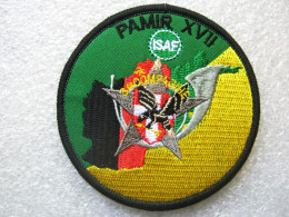 ECUSSON CHASSEURS ALPINS  13° BCA 3° COMPAGNIE OPEX PAMIR XVII ISAF ETAT SUP SCRATCH AU DOS 85MM - Armée De Terre