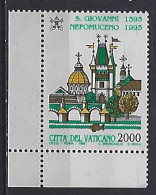Vatican  1993  St John Of Nepomuk (**) MNH  Mi.1098 - Unused Stamps