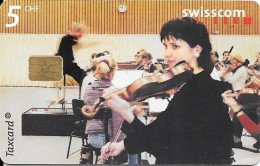 Switzerland: 2000 Orchesterprobe Violinistin - Music