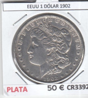 CR3392 MONEDA EEUU 1 DÓLAR 1902 PLATA - Andere - Amerika