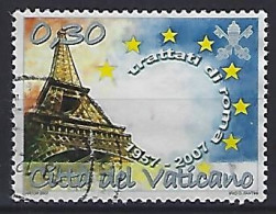 Vatican  2007  50th Ann.of Treaty Of Rome (o) Mi.1584 - Used Stamps