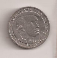 Germany Coin - 5 Deutsche Mark 1982 - Moartea Lui Johann Wolfgang Von Goethe - Andere & Zonder Classificatie