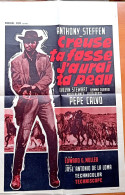 Affiche Ciné Orig Bel CREUSE TA FOSSE, J'AURAI TA PEAU (Perché Uccidi Ancora) Anthony STEFFEN 1965 DE LA LOMA - Affiches & Posters