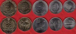 Samoa Set Of 5 Coins: 10 Sene - 2 Tala 2011 UNC - Samoa