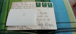 CARTOLINA VIAGGIATA DA TORINO PER PORTO ALEGRE BRASILE 1935 - Poststempel