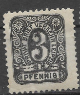 Privatpost Leipzig, Schöner Ungebrauchter Wert Der Ausgabe Der Privat-Brief-Verkehr-Gesellschaft Von 1886 - Postes Privées & Locales