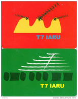 SAN MARINO - Set Of 2 Cards, International Conference Of Radio Amateurs(DA-DB), Tirage 7500, 11/02, Mint - San Marino