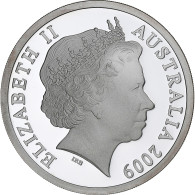 Australie, Elizabeth II, 5 Dollars, 2009, Royal Australian Mint, Argent, FDC - 5 Dollars