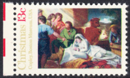 !a! USA Sc# 1701 MNH SINGLE W/ Left Margin (a2) - Christmas: Nativity - Neufs