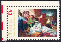 !a! USA Sc# 1701 MNH SINGLE From Upper Left Corner - Christmas: Nativity - Neufs