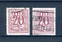 (B) S48 Gestempeld 1952 - Type Van Nr 849 Heraldieke Leeuw (2 St.) - 1 - Other & Unclassified