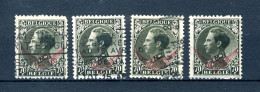 (B) S19 Gestempeld 1935 - Type Leopold III (4 St.) - Other & Unclassified