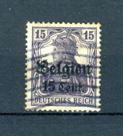 (B) OC16 Gestempeld 1916 - Duitse Zegels Met Opdruk Belgien - OC1/25 General Government