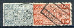 (B) TR153/154 Gestempeld 1923 - Rijkswapen  - Afgestempeld