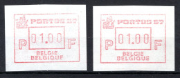 ATM 67 MNH** 1987 - Portus '87 - Nuovi