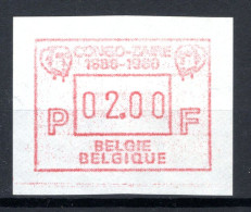 ATM 62 MNH** 1986 - Congo-Zaire Met Decimaal Punt - Nuovi
