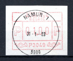 ATM 49 FDC 1983 Type I - Namur 1 - Nuovi
