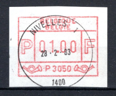 ATM 50A FDC 1983 Type II - Nivelles 1 - Mint