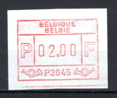 ATM 45 MNH** 1983 Type I - Liège 2 - Nuovi
