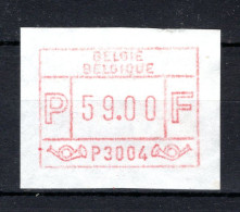 ATM 4 MNH** 1981 -  Antwerpen 1 Proefuitgifte 59 Fr. - Mint