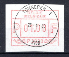 ATM 30A FDC 1983 Type II - Tongeren 1 - Mint