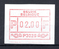 ATM 26 MNH** 1983 Type I - Ronse 1 - Nuovi