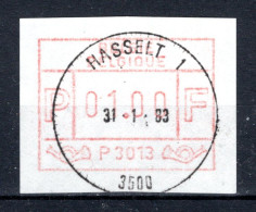 ATM 13A FDC 1983 Type II - Hasselt 1 - Nuovi