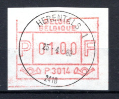 ATM 14A FDC 1983 Type II - Herentals 1 - Nuovi