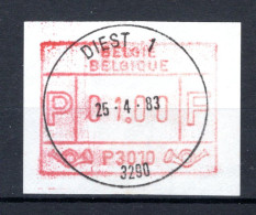 ATM 10 FDC 1983 Type I - Diest 1 - Mint