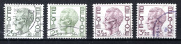 M4/5° Gestempeld 1971-1975 - Koning Boudewijn - Stamps [M]